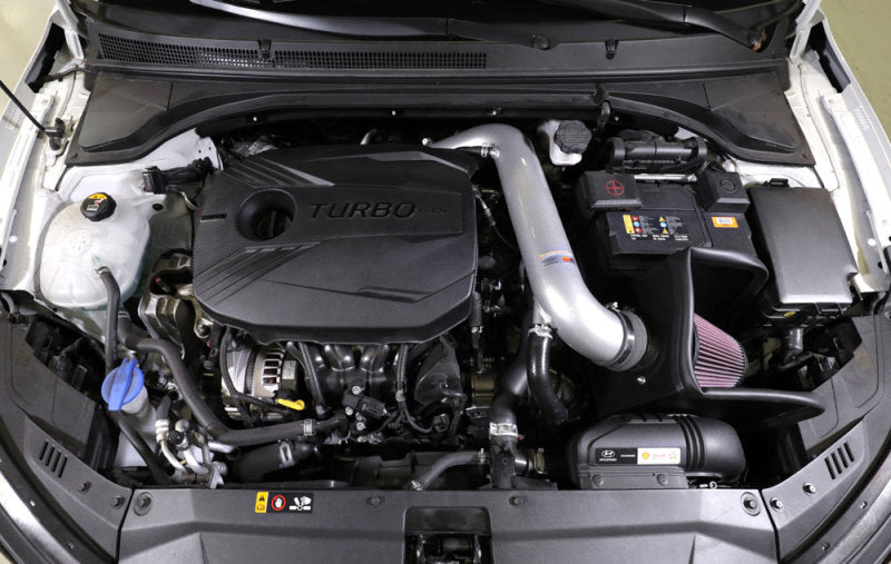 K&N Typhoon Performance Air Intake System for 2019 - 2021 Hyundai Veloster Turbo Models