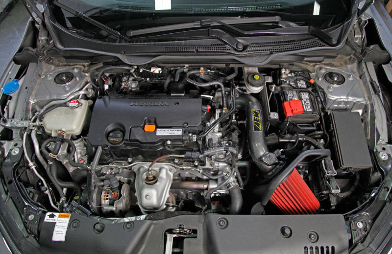 Unleash Your 2016 - 2021 Honda Civic 2.0L L4: AEM Gunmetal Cold Air Intake (Excludes Type R Models)