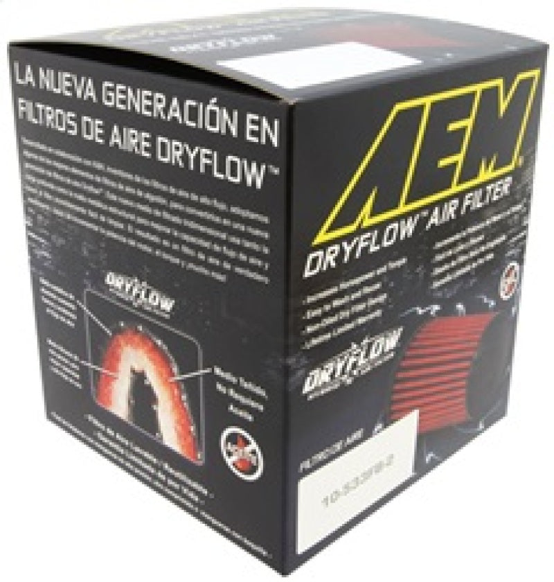 AEM 3-in Short Neck 5-in Element Performance Air Filter