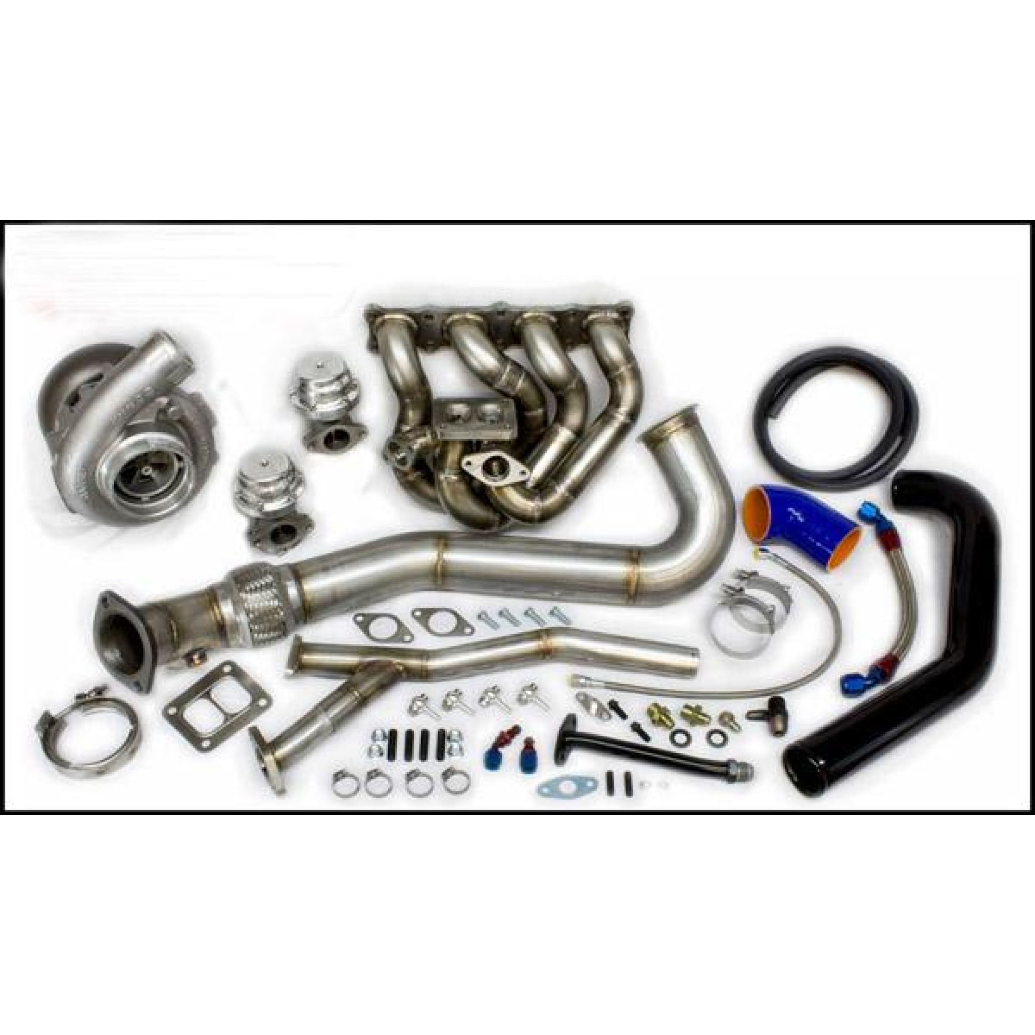 ETS 08 - 16 Mitsubishi Evo X T4 Twin Scroll Turbo Kit: Unleash Your Evo's Power!