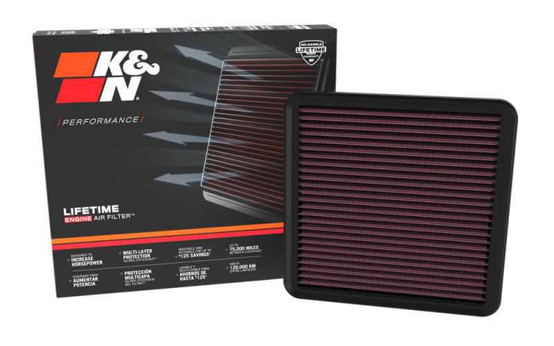 Rev Up Your 2022 - 2024 Hyundai Elantra N 2.0L L4 with K&N's High - Performance Replacement Air Filter