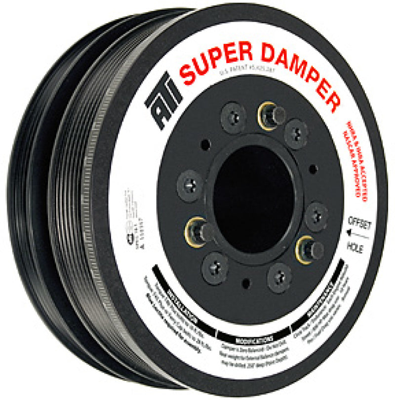 ATI Damper - 7.425in Steel LW 3 Ring for LS1-2-3-6 & L76 Engines from 97-13 Y Body, SS & G8 - Get Yours Now!