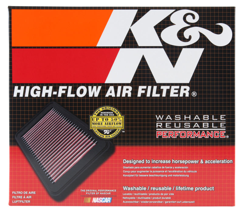 K&N 2019 - 2024 Porsche 911 3.0L H6 F/I High - Performance Drop - In Replacement Air Filter