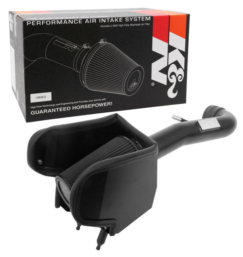 K&N 2018 Jeep Wrangler JL V6-3.6L F/I Blackhawk Performance Intake Kit - Excluding Jeep Grand Cherokee!