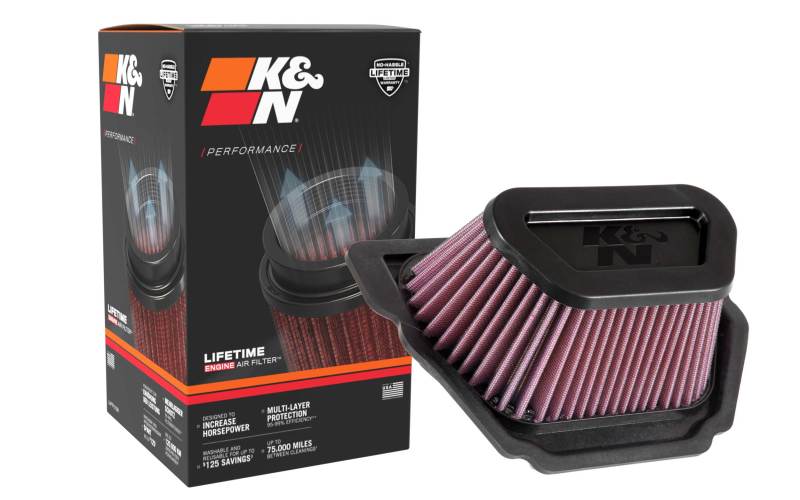 K&N Premium Replacement Air Filter for 20 - 23 Yamaha YZF R1/M 998