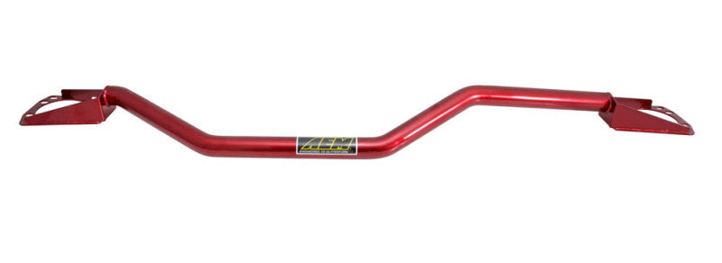 AEM 07 - 13 Mini Cooper S 1.6L L4 Strut Bar - Red: Enhance Your Ride Now!