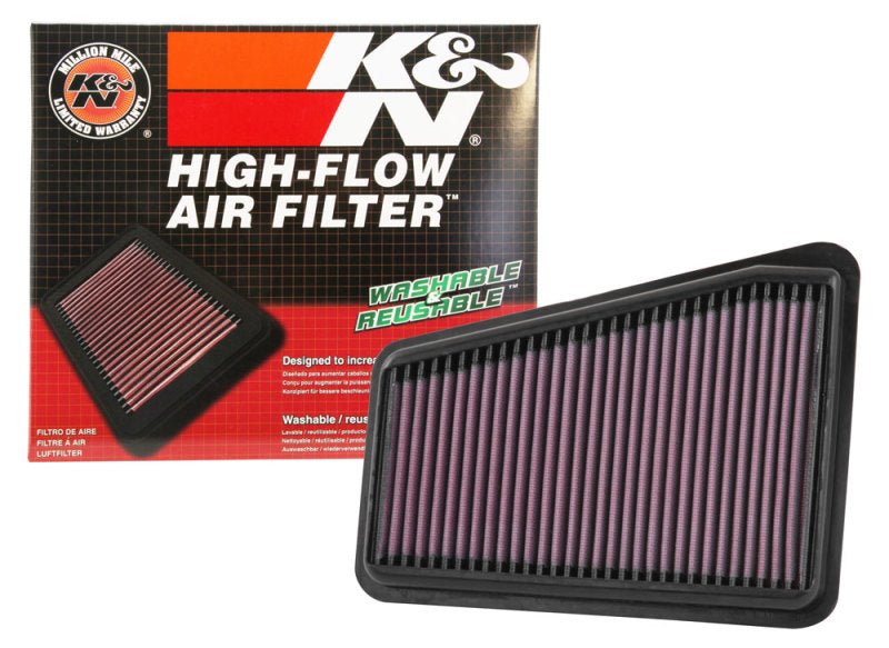 K&N Drop-In Air Filter: Boost Your 2018 Kia Stinger GT V6-3.3L Left Side Performance!