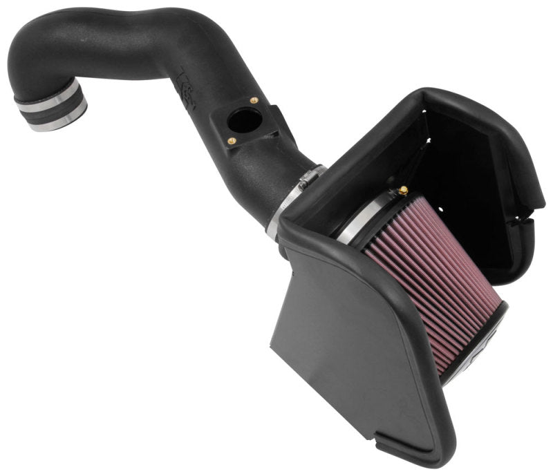 K&N 63 Series Aircharger Performance Intake - The Ultimate Upgrade for 2016 - 2018 Nissan Titan XD V8 - 5.0L DSL