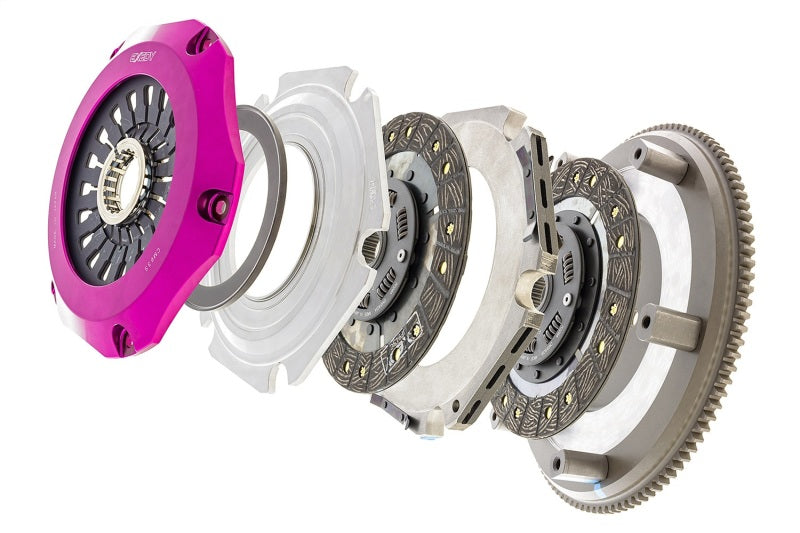 Exedy Twin-Organic Clutch Kit: Power Up Your 08 - 15 Mitsubishi Evo X 4B11T 2.0L!