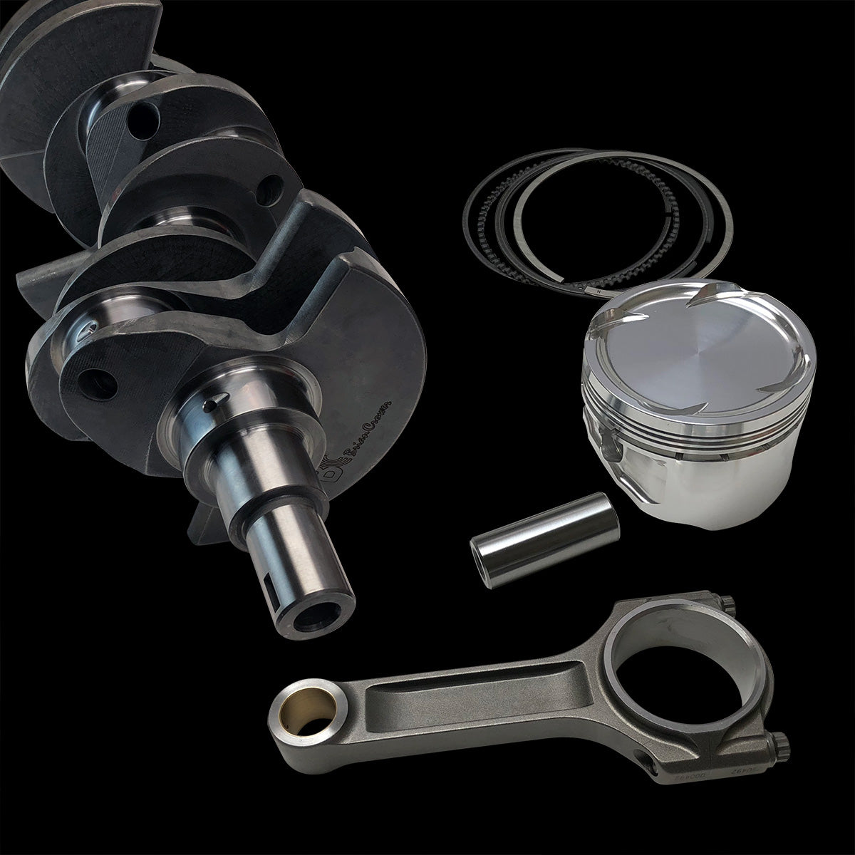 BC0249U - Nissan VR38DETT Stroker: High - Performance 94.4mm Stroke with ProHD I - Beam Rods (Unbalanced)