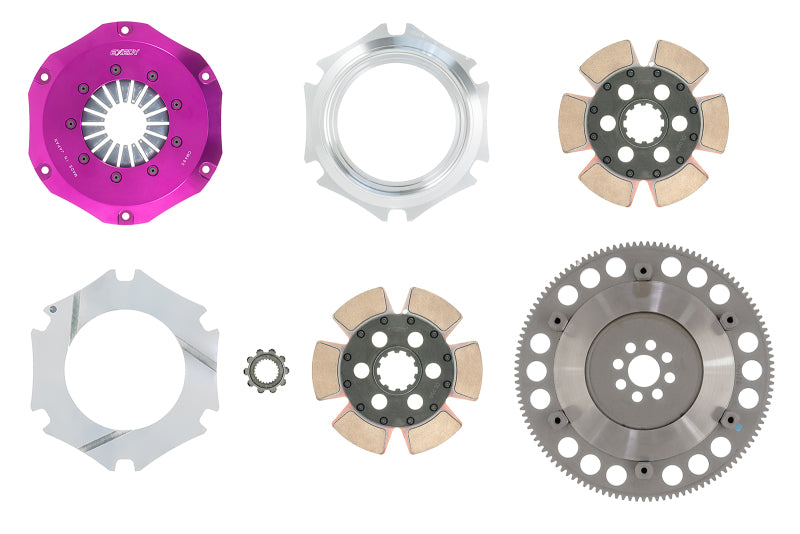 Exedy Hyper Compe-R Twin Cerametallic Clutch Rigid Disc for 2002 - 2006 Acura RSX L4: The Ultimate Racing Upgrade