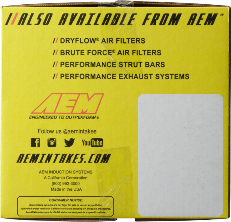 Rev Up Your 2015 Mitsubishi Lancer 2.0/2.4L with AEM Cold Air Intake System