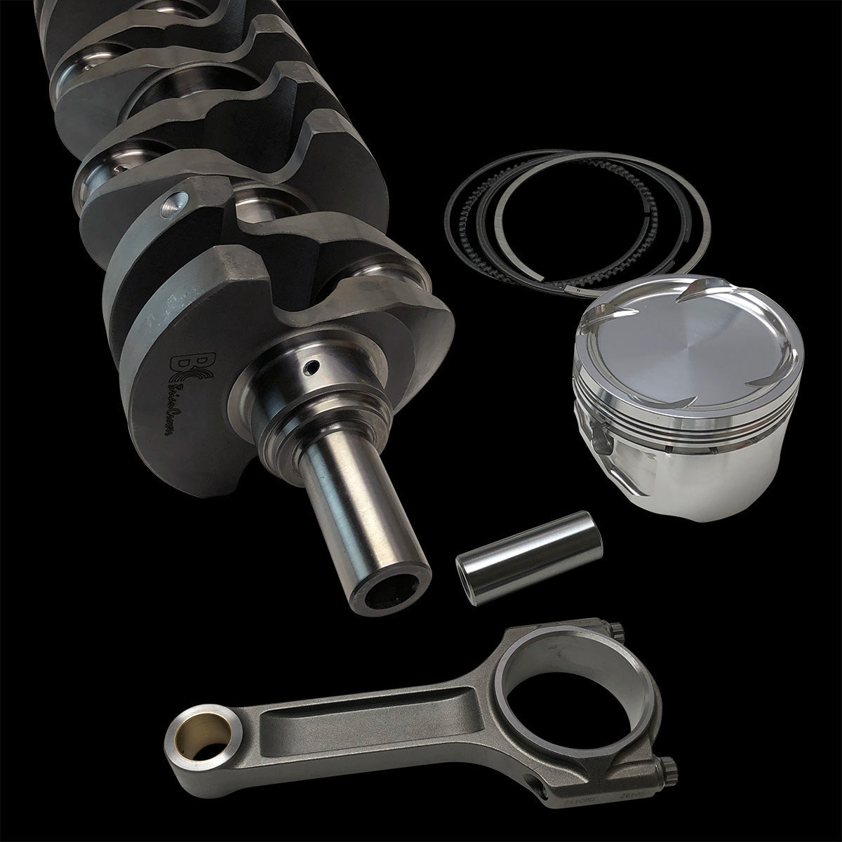 BC0024B - Premium Honda B18/B20 Stroker Kit with 95mm Stroke and Billet/I Beam Rods - Upgrade Your Engine Now!