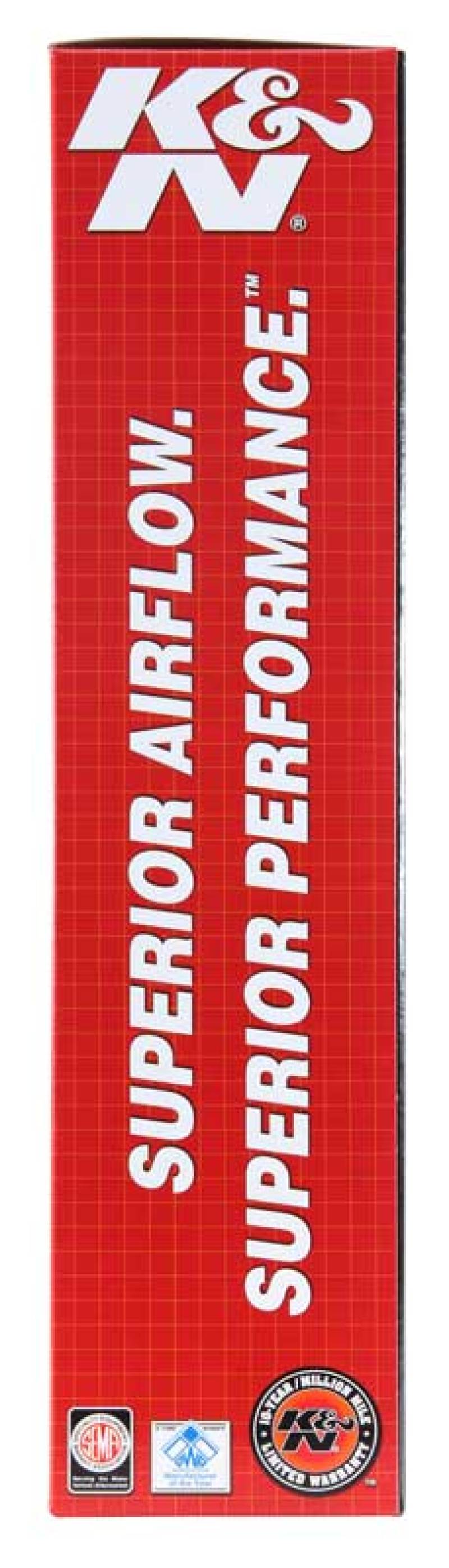 K&N High-Performance Drop-In Air Filter for 2017 - 2020 Mercedes Benz E63 V8-4.0L F/I