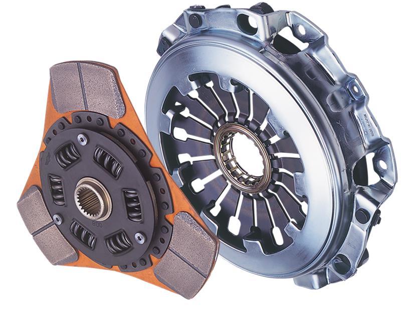 Exedy Stage 2 Cerametallic Clutch Cushion Button Disc - Ideal for 2003 - 2017 Subaru & 2005 - 2006 Saab Models