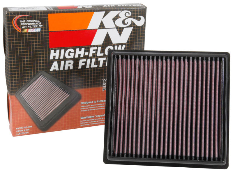 K&N High-Performance Drop-In Air Filter for Subaru Models