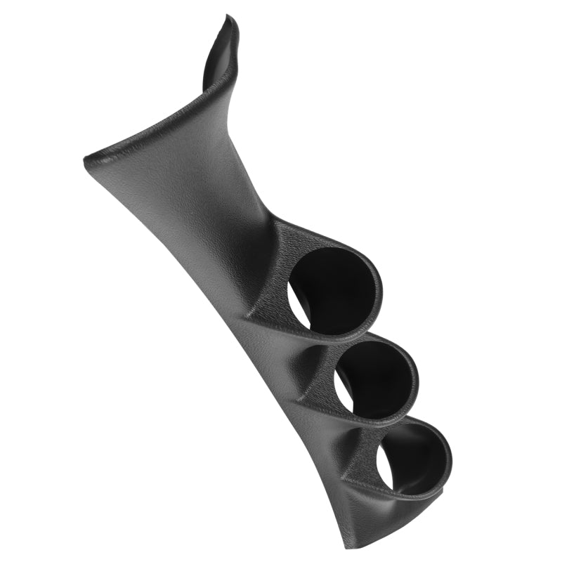 Autometer Premium Black Triple 52mm Pillar Pod for 95 - 99 Mitsubishi Eclipse & Eagle Talon (excl Convertible)