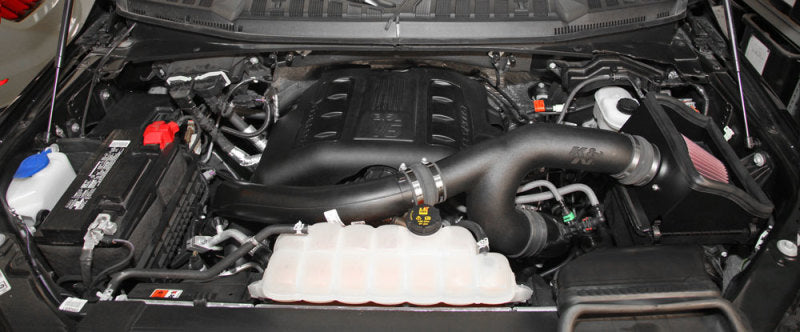 K&N 57 Series FIPK Performance Intake Kit for 2015 - 2016 Ford F150 EcoBoost V6 - 3.5L: Unleash Your Truck's Power!