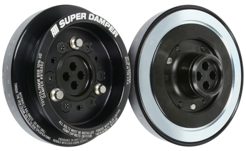 ATI Damper - 7.074 - 10% Under Drive - AL - 6 Groove - Ideal for 20+ Toyota Supra & 19+ BMW - Z4 - B58