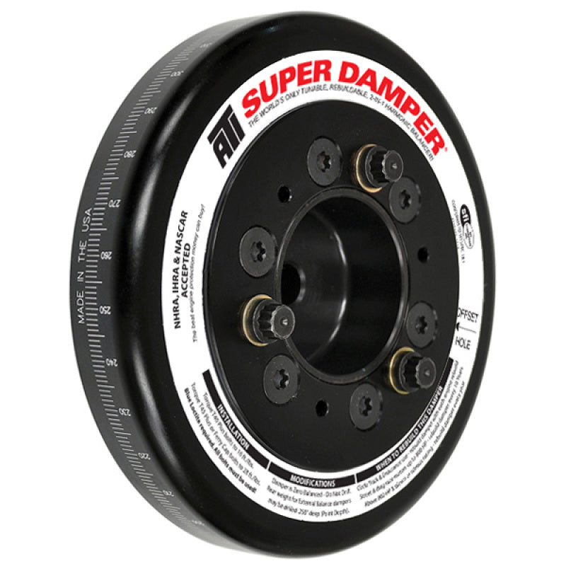 ATI 7.074in Aluminum Damper: 10% UD for Scion/Subaru/Toyota 4U - GSE FA20 2.0L