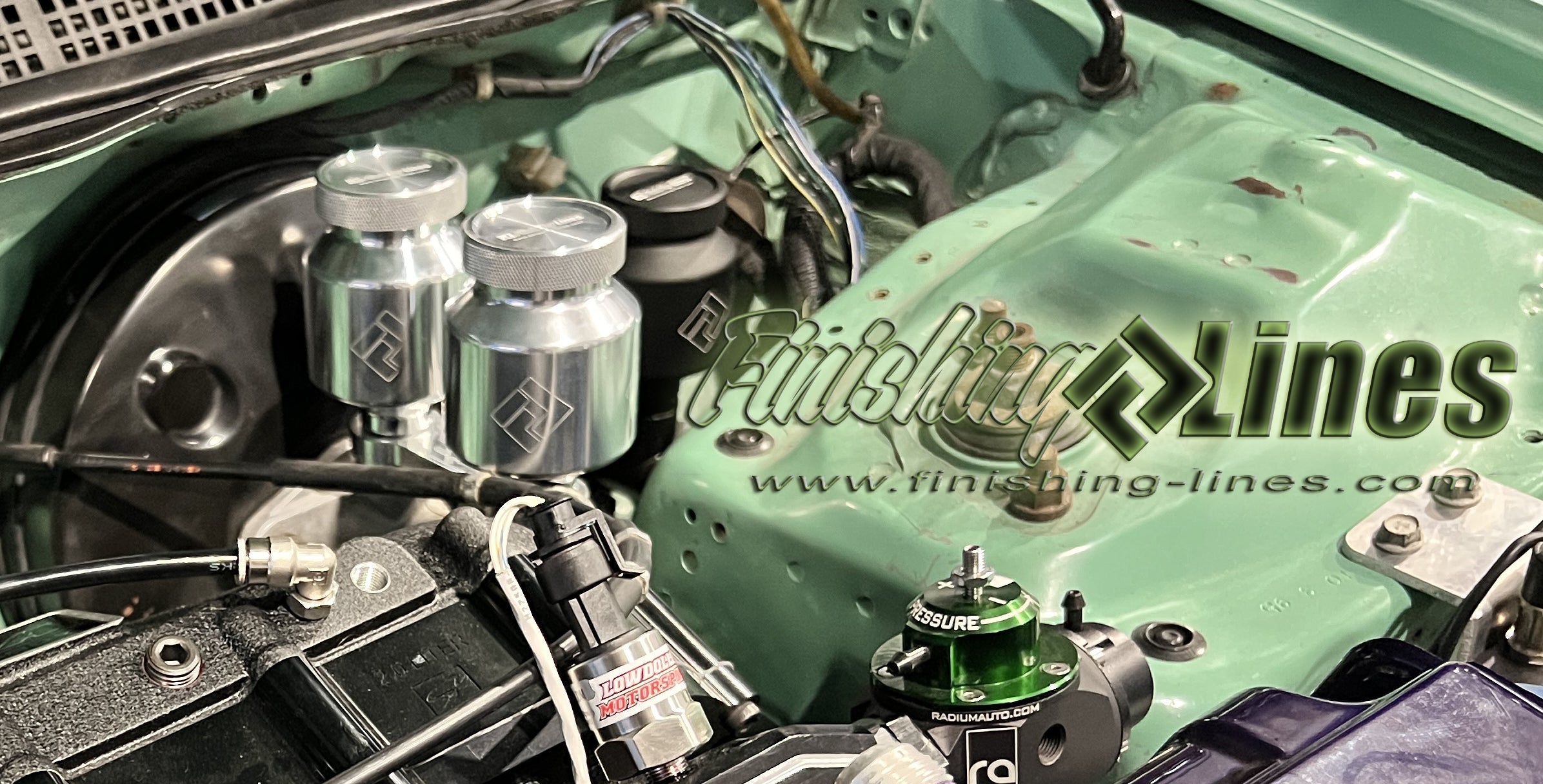 Premium Finishing Lines Billet Reservoir for EK Civic, '98+ DC Integra, and S2000 Stock Master Cylinder