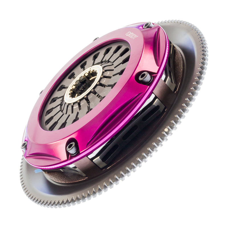 Exedy Hyper Twin Cerametallic Clutch: 1993 - 1995 Mazda RX - 7 R2 Pull - Type for High - Performance
