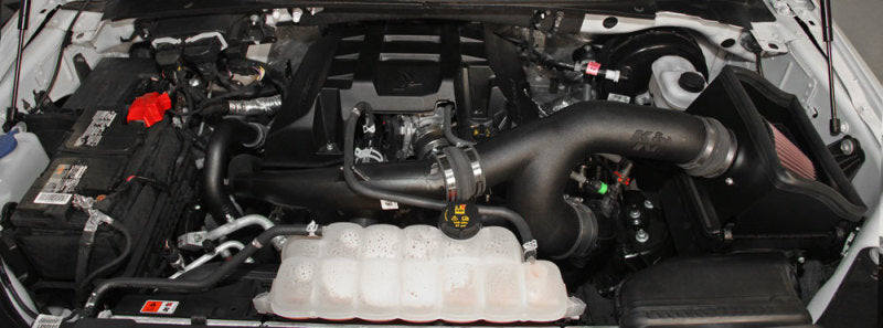 K&N 2015 - 2017 FORD F150 2.7L V6 High - Performance Intake Kit: Unleash Your Truck's Power!