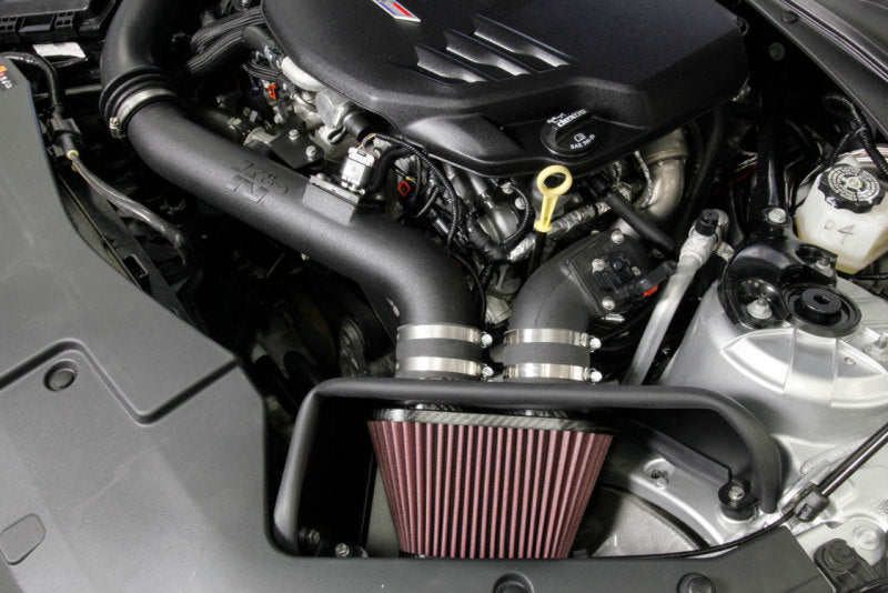 Rev Up Your 2016 - 2017 Cadillac ATS - V 3.6L V6 Twin Turbo with K&N Performance Intake Kit
