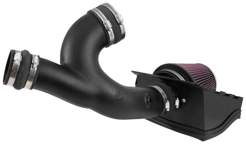 K&N 2015 - 2017 FORD F150 2.7L V6 High - Performance Intake Kit: Unleash Your Truck's Power!