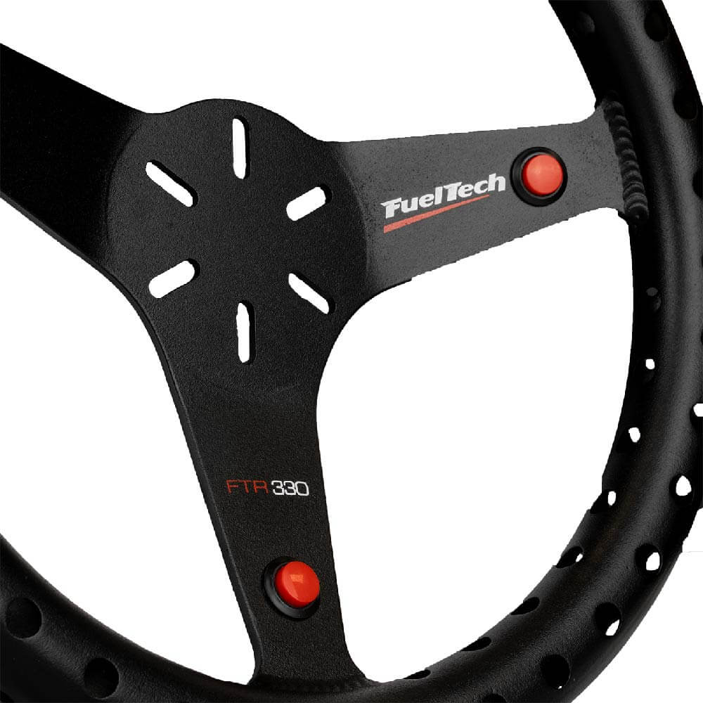 FuelTech FTR-330: The Ultimate Lightweight Steering Wheel for Thrilling Rides