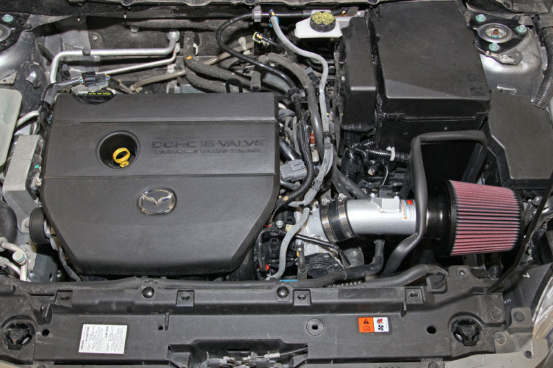 Rev Up Your 2011 - 13 Mazda 3 L4 - 2.0L with K&N 69 Series Typhoon Performance Intake Kit