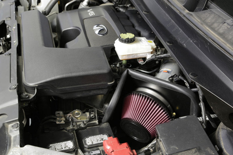 K&N Typhoon Air Intake: Boost Your 2017 - 2018 Nissan Pathfinder V6 - 3.5L F/I!
