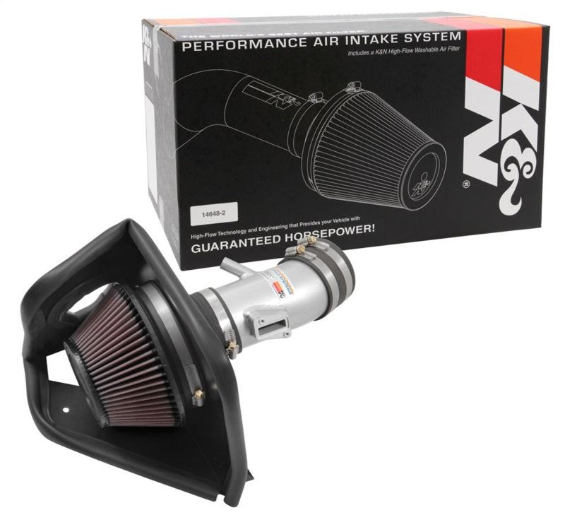 K&N Typhoon Air Intake: Boost Your 2017 - 2018 Nissan Pathfinder V6 - 3.5L F/I!