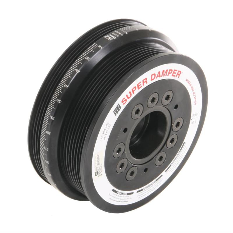 ATI Damper - 7.48in Alum, Ideal for LS7 and LS3 Engines - 10 Per UD - OEM A/C - 3 Ring