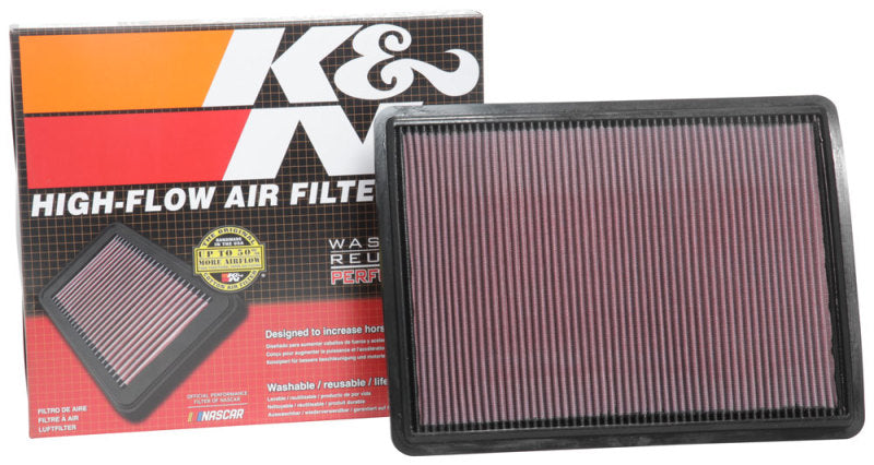 K&N High-Performance Drop-In Air Filter for 2016 - 2022 Hyundai Ioniq & Kia Niro