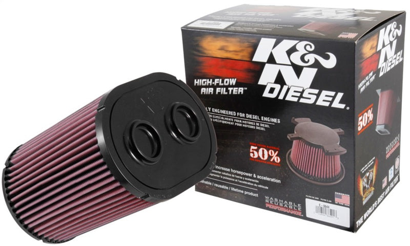 K&N High-Performance Air Filter for 2017-2019 Ford F-250/F-350 Super Duty V8-6.7L DSL