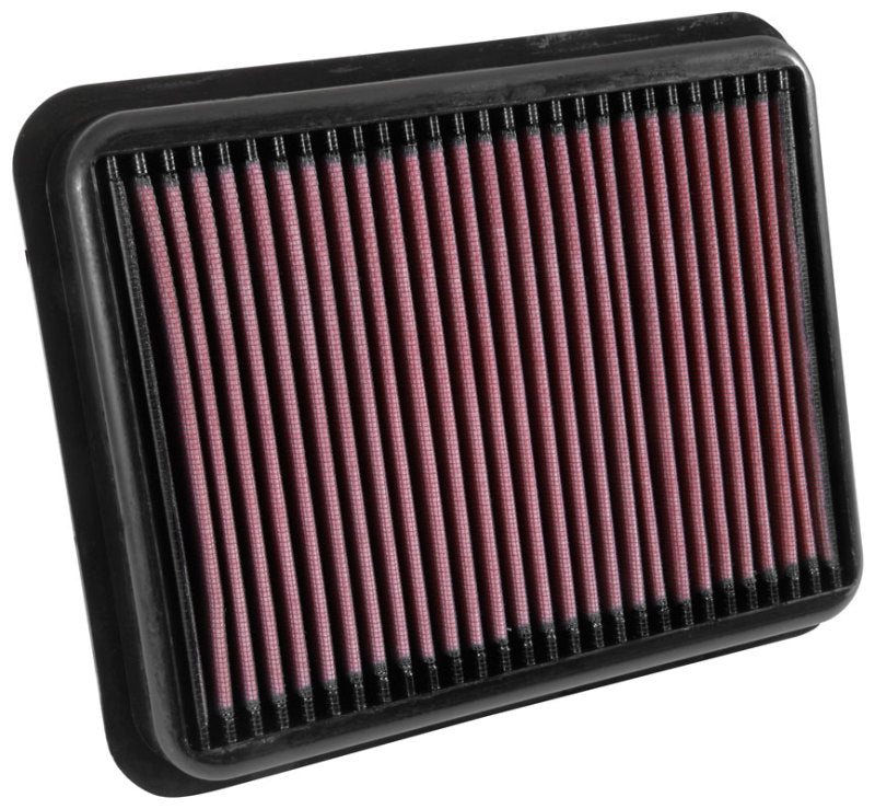 K&N High-Performance Drop-In Air Filter for 15 - 17 Toyota Land Cruiser 2.8L L4