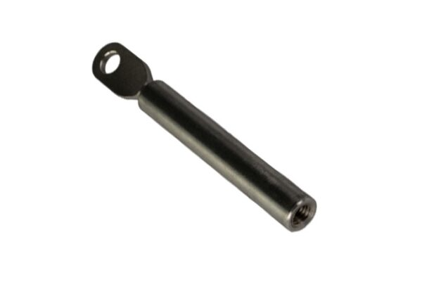 Turbosmart Clevis Suit IWG75 - 1/4″ UNF Thread, 6.3mm Hole, 80mm Length