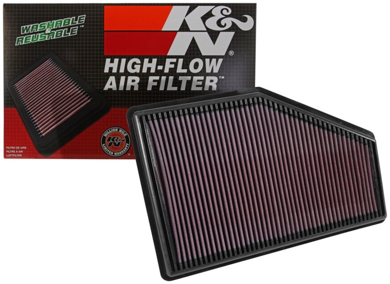 K&N High-Performance Air Filter for 2016 - 2025 Chevrolet Malibu & More