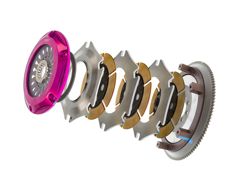 Exedy Hyper Triple Cerametallic Clutch Rigid Disc for 2008 - 2015 Mitsubishi Lancer Evolution GSR L4: Unleash Your Car's Potential!