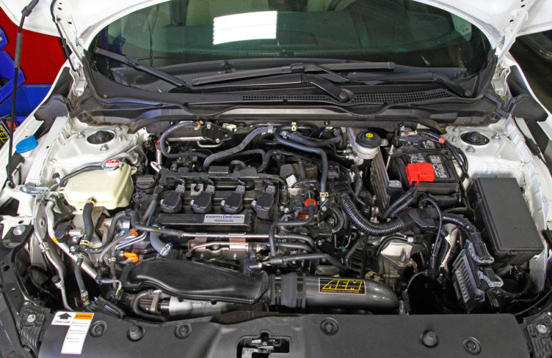 AEM 2016 - 2021 Honda Civic L4 - 1.5L F/I Gunmetal Aluminum Cold Air Intake: Boost Your Ride!