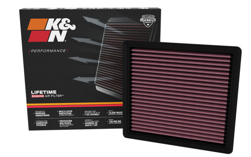 Upgrade Your 2021 - 2024 Jeep Wrangler Unlimited Rubicon 392 with K&N's High - Performance Replacement Air Filter