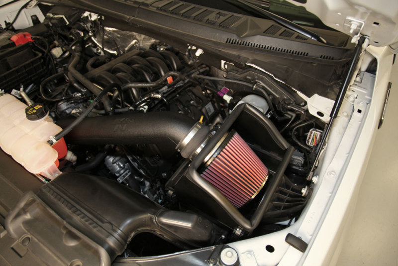 K&N Aircharger Performance Intake Kit for 2015 - 2016 Ford F150 V8 - 5.0L: Unleash Your Truck's Power!