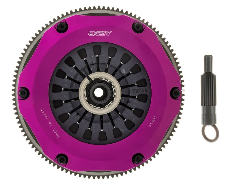 Exedy High-Performance Twin-Organic Clutch Kit for 96 - 06 Mitsubishi Evo 4 - 9 4G63T 2.0L