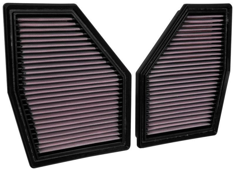 K&N High-Performance Replacement Air Filters for 2020-2025 BMW Models (2 Per Box)