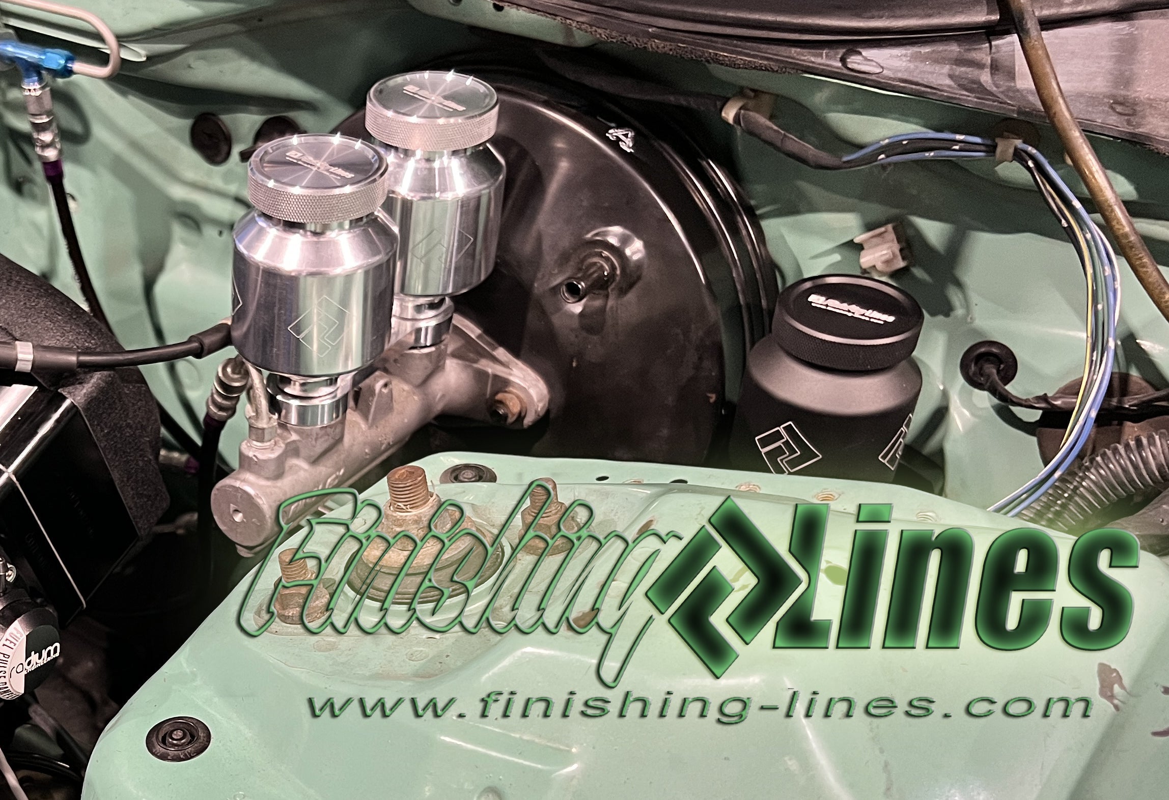 Premium Finishing Lines Billet Reservoir for EK Civic, '98+ DC Integra, and S2000 Stock Master Cylinder