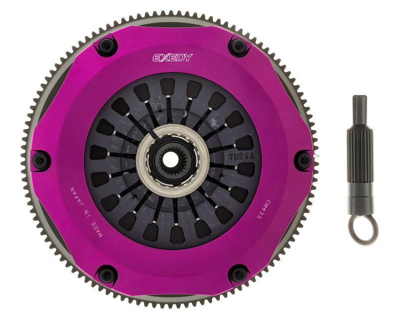 Exedy High-Performance Twin-Organic Clutch Kit for 96 - 06 Mitsubishi Evo 4 - 9 4G63T 2.0L