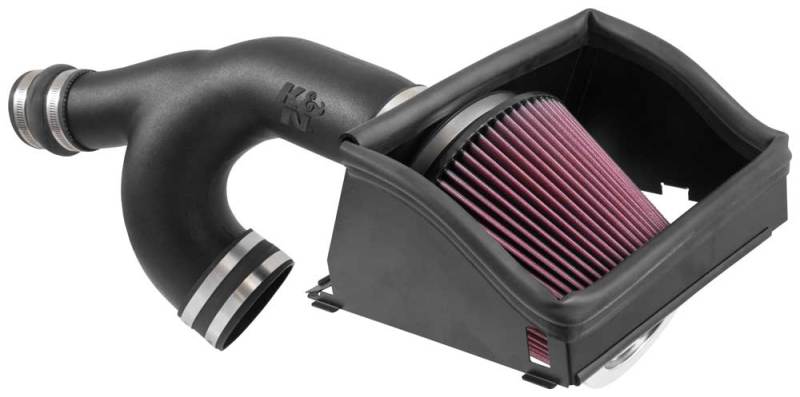 K&N 2015 - 2017 FORD F150 2.7L V6 High - Performance Intake Kit: Unleash Your Truck's Power!