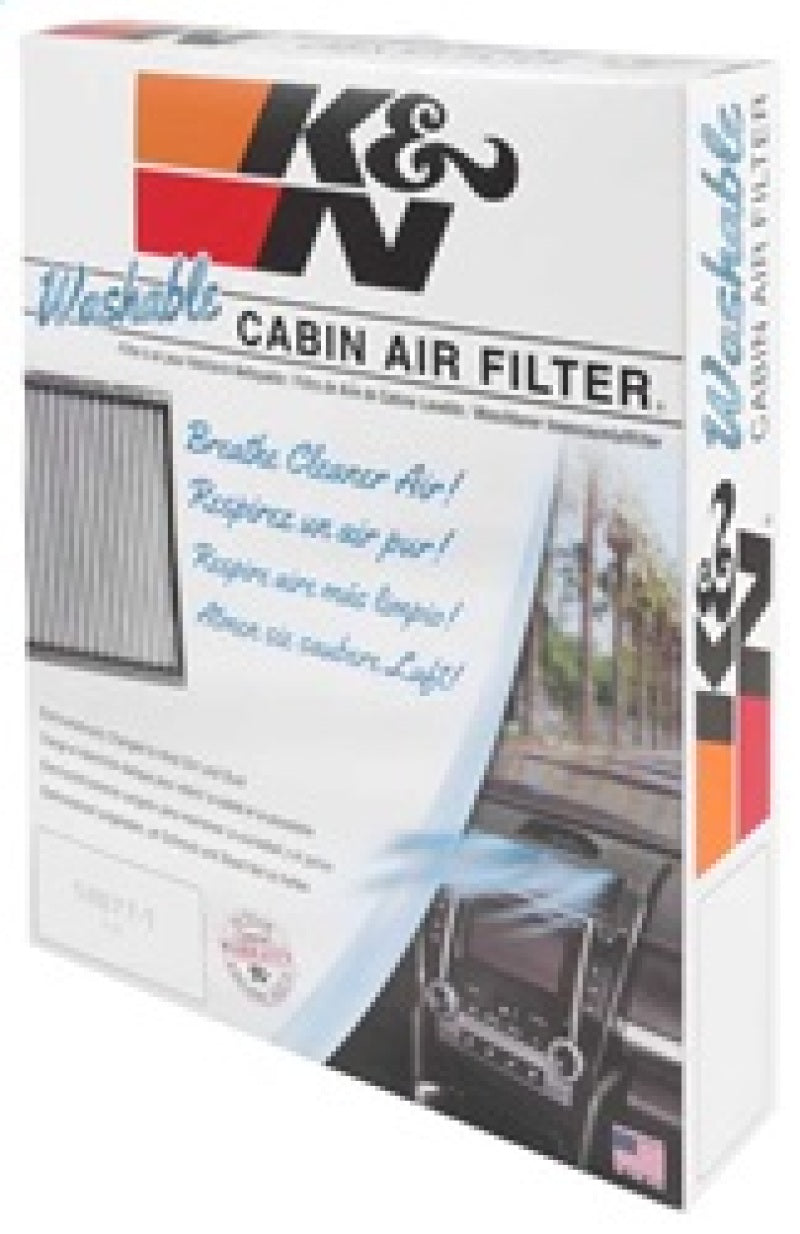 K&N Premium Cabin Air Filter for 2019 - 2024 RAM 1500/2500/3500 & 2022 - 2024 Jeep Wagoneer Models