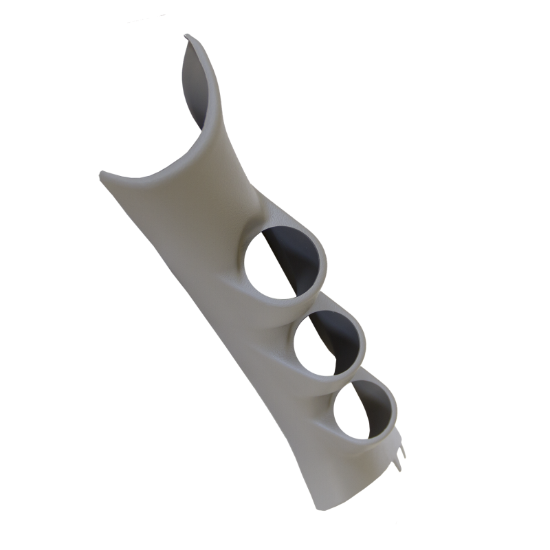 Autometer 52mm Taupe Triple Pillar Pod for 2009 - 2017 Dodge & Ram Trucks